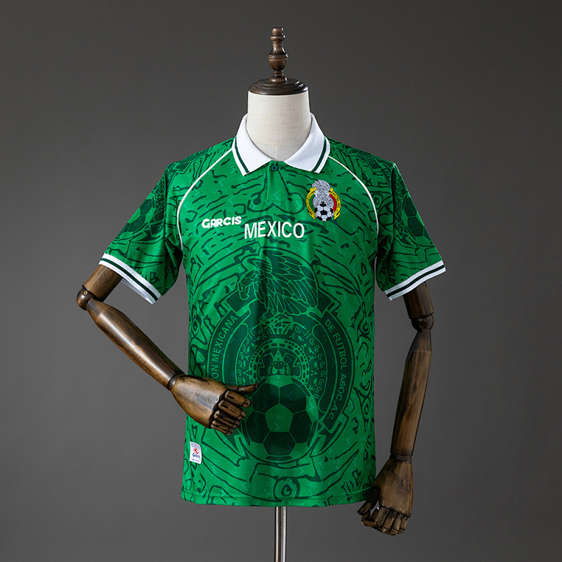 Camiseta retro de local de México 1999, tallas S-XXL